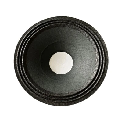 8-inch Prispôsobenie reproduktorovej tkaniny Hrana zabalená kužeľ z čierneho papiera Lisovací kužeľ reproduktora